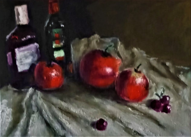 Bodegón de las manzanas