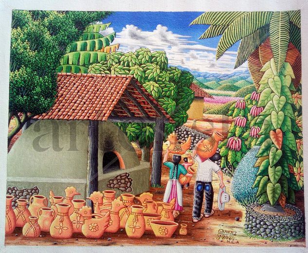 ARTESANIAS Oil Canvas Landscaping