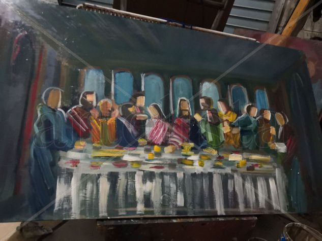 La cena Oil Panel Others