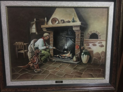 Hombre Cocinando en...