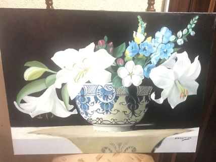 Flores Blancas con...