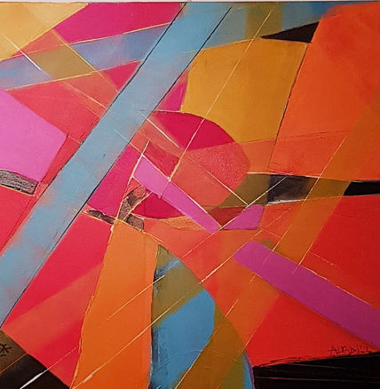 Abstracto rojo