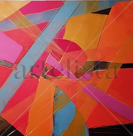 Abstracto rojo