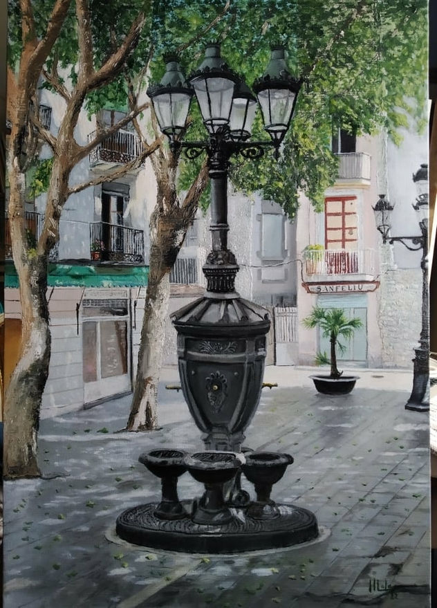 Plaza San Agustín Vell ( Barcelona )