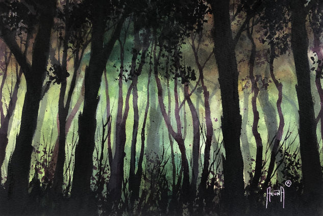 Bosque Encantado Watercolour Paper Landscaping