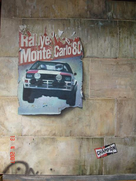 Cartel de Rallye
