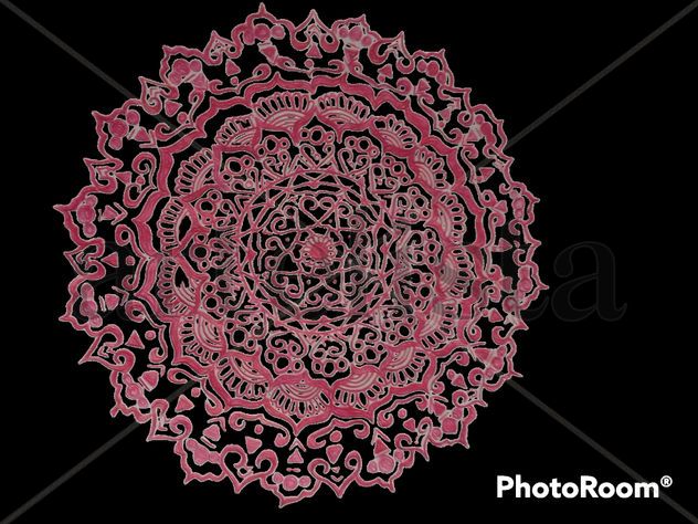 Mandala rojo