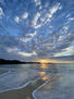 Atardecer en la playa