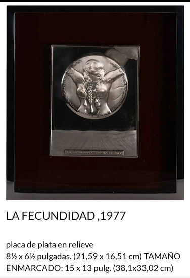 La Fecundidad de Salvador Dalí 1977 Precious Metals Figurative