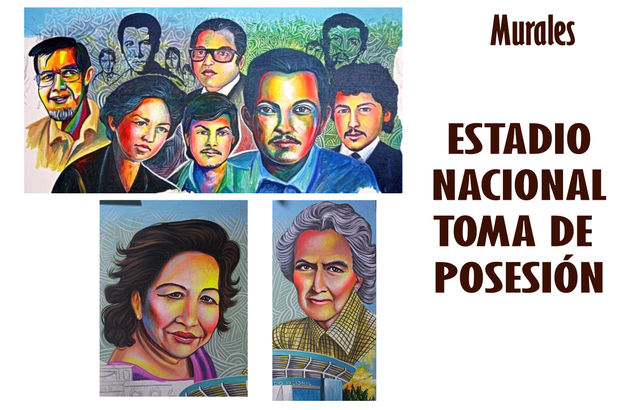 MURALES DE HONDURAS, MURALISMO HONDUREÑO. MURALES HONDUREÑOS Acrílico Otros Figura