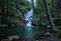 Cascada en invierno