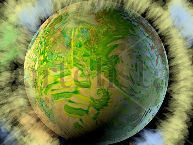 Serie esferas. Título: esfera 9