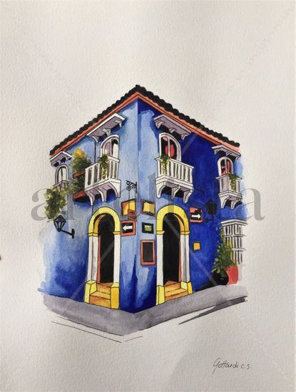 Cartagena Watercolour Paper Landscaping