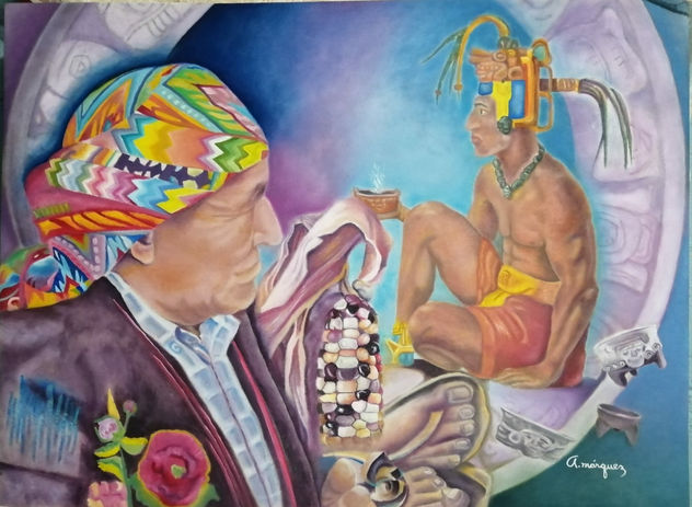 hombre de maiz