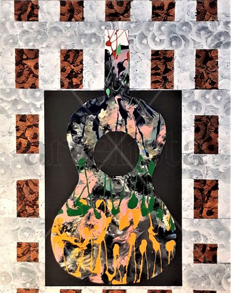 Guitarra abstracta