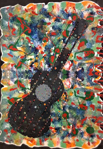 Guitarra abstracta