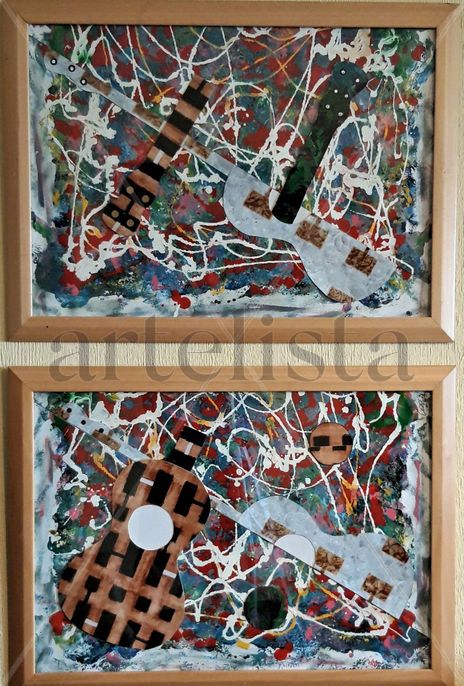 Guitarra abstracta