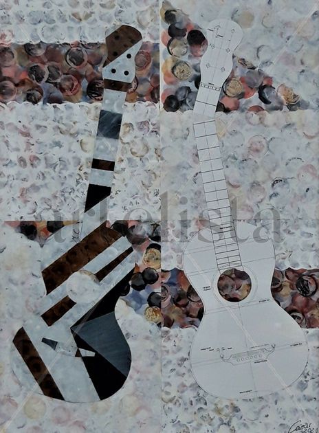 Guitarra abstracta