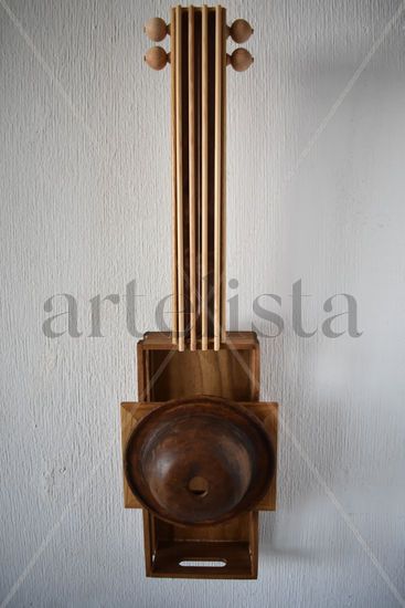 Guitarra abstracta Wood Abstract