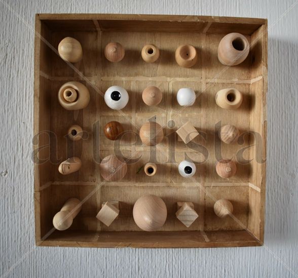 Juego imposible. Wood Abstract