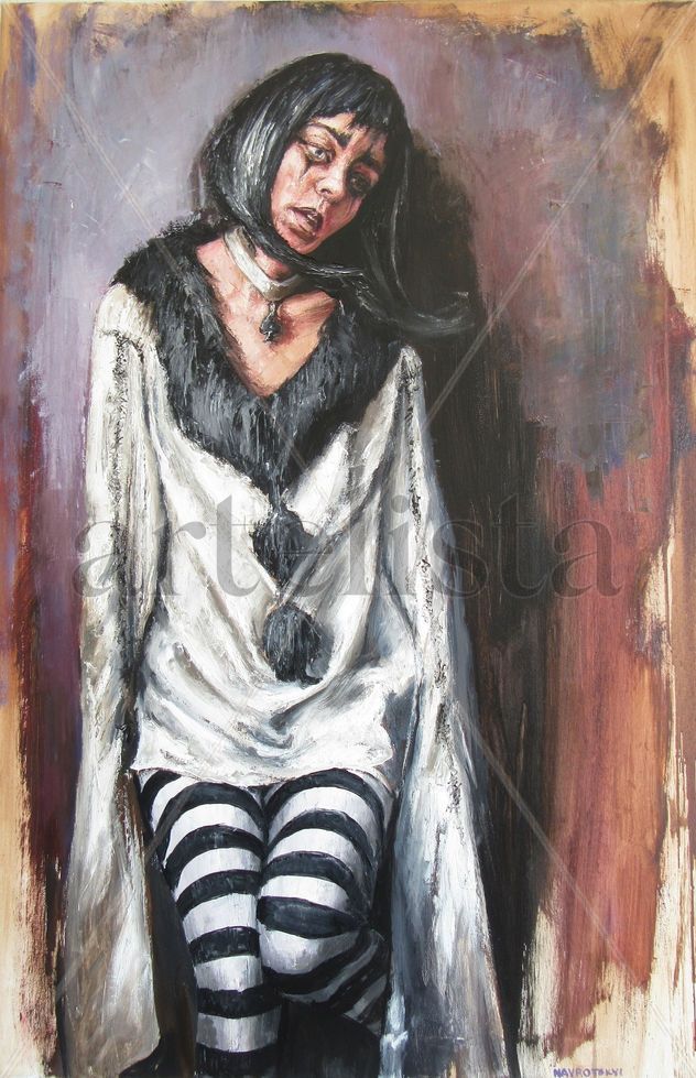 Sad clown