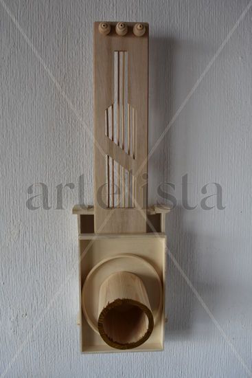 Guitarra abstracta Wood Abstract