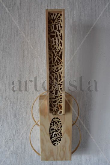 Guitarra abstracta Wood Abstract