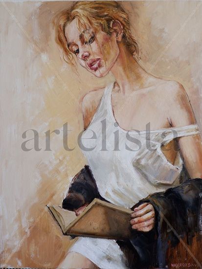 About Love Oil Canvas Figure Painting