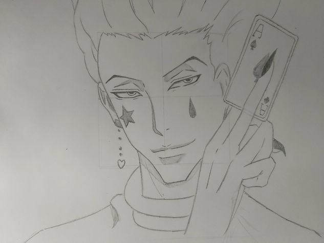 Dibujo Hisoka (Hunter X Hunter) Lápiz