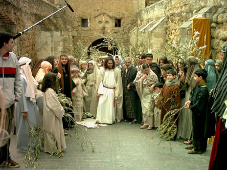 "Cristo entrando en...