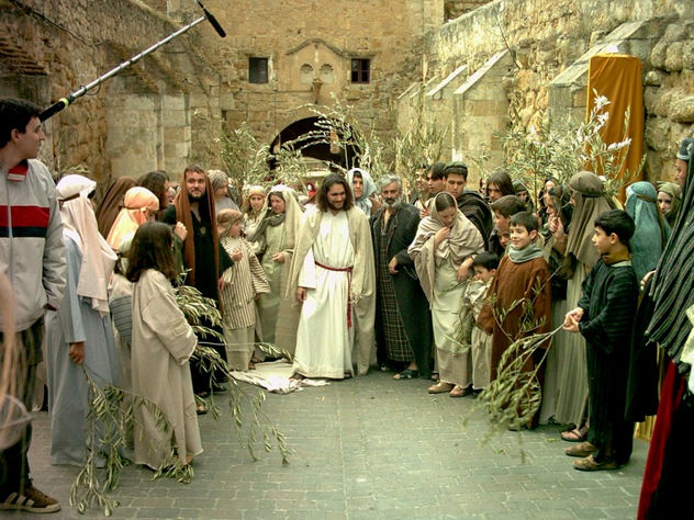 "Cristo entrando en Jerusalen "