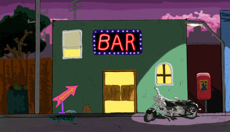 Bar animado