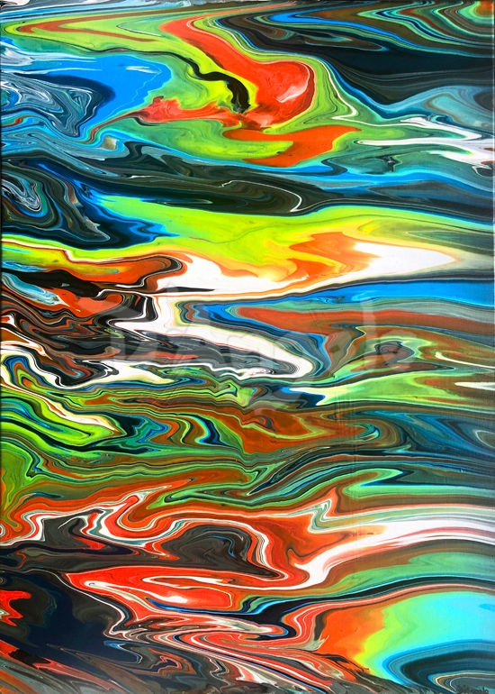 Reflection in the water