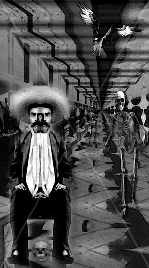 THE ROADS OF ZAPATA  SERIE: HEROS MEXICAS  2022 