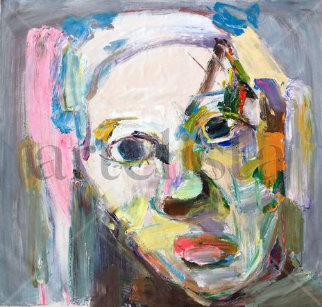 Face abstract 995