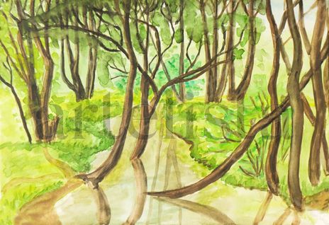 Summer landscape -...