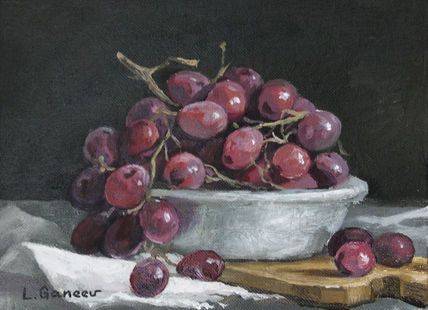 Red grapes