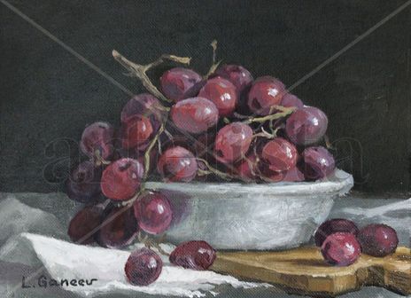 Red grapes