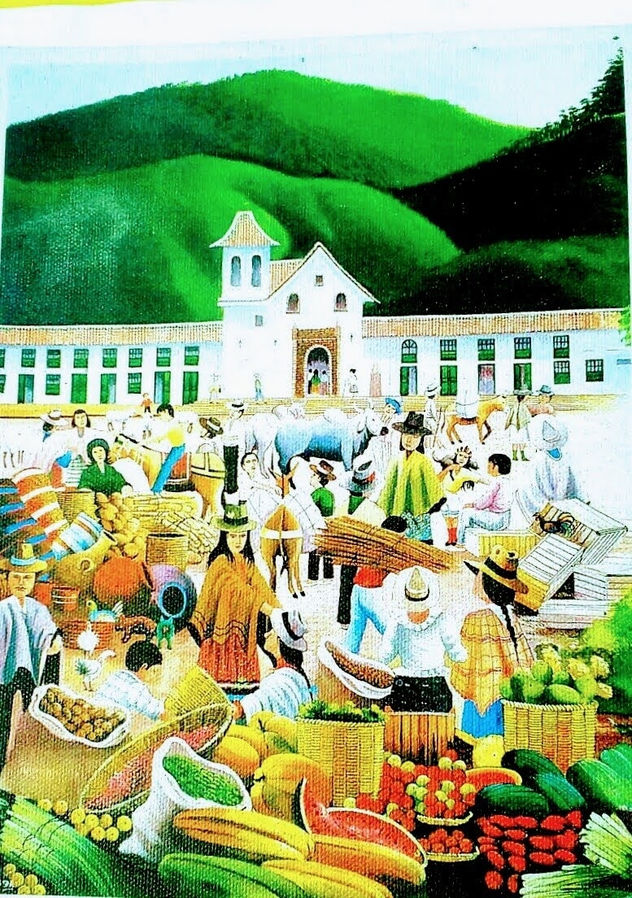 Mercado en villa de leyva