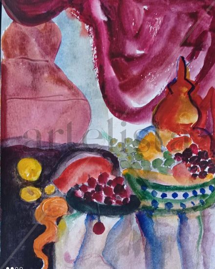 BODEGON No.4 Watercolour Paper Still Life Paintings