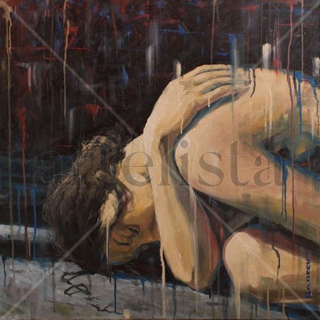 Sleeping girl. №1