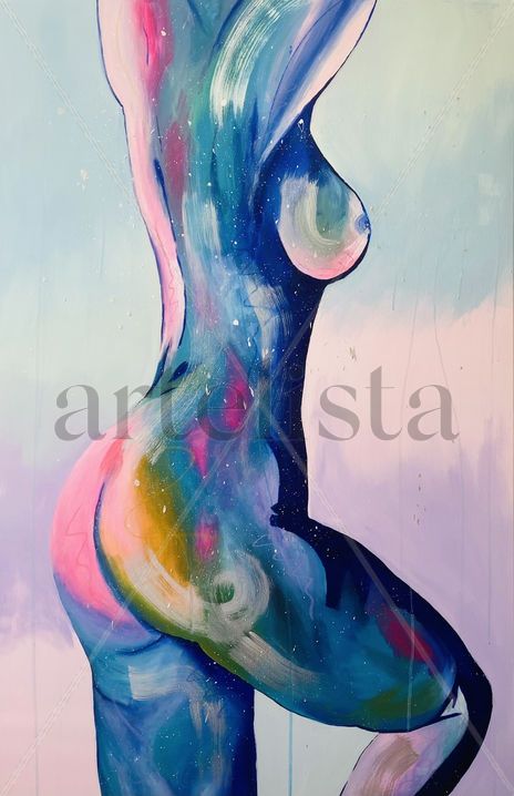 Multicolor painting...
