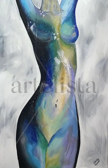 you can woman! Acrylic Canvas Nude Paintings