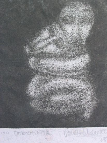 Abrazaditos Mezzotint