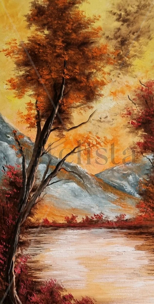 Un atardecer a tu lado 80x40 cm