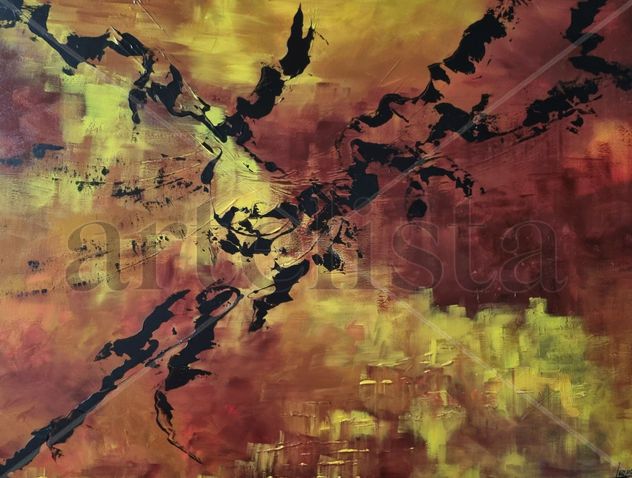 Sosiego y bienestar 100x80  cm