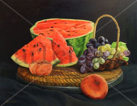 Watermelon and fruit