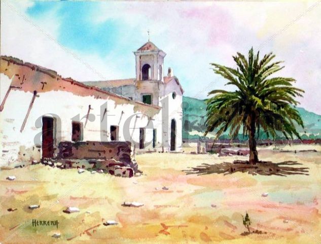 Cortijo del Fraile - Almería Watercolour Paper Landscaping