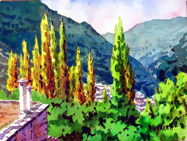 Bubión Watercolour Paper Landscaping