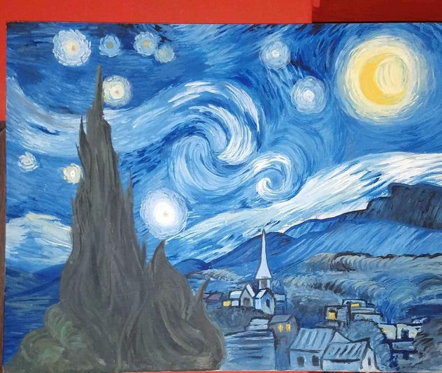 la noche estrellada